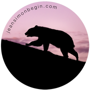 Autocollant - Ours noir