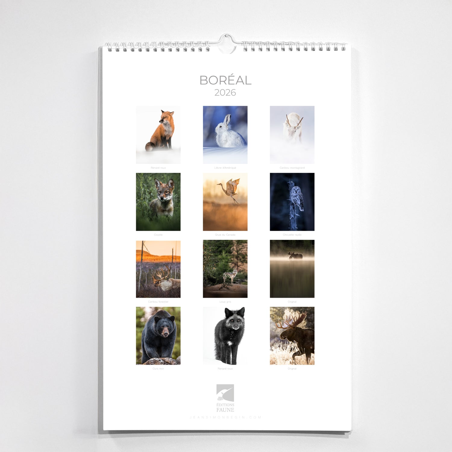Calendrier collection - Boréal