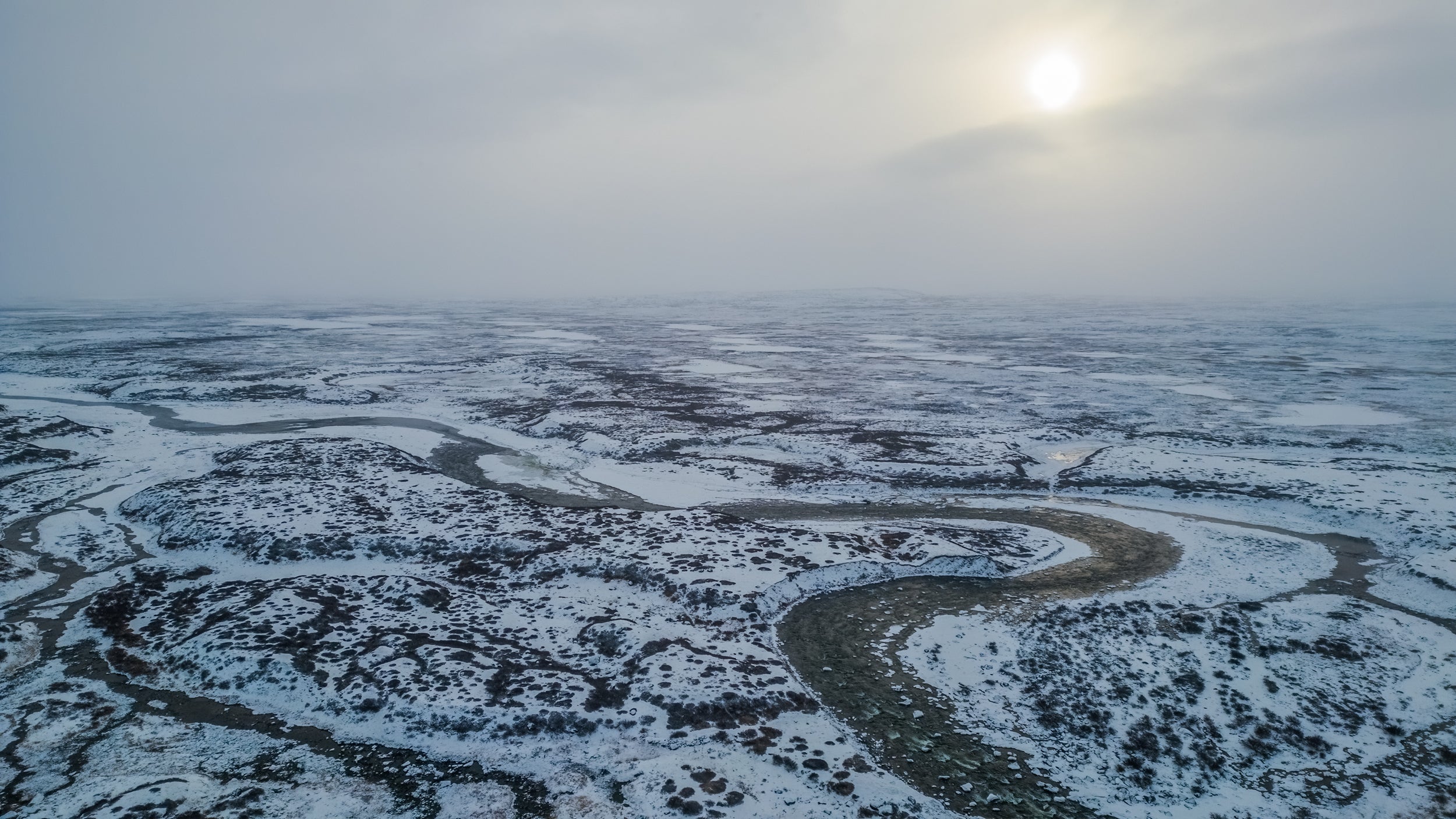 Paysage Nunavik - Hiver 069