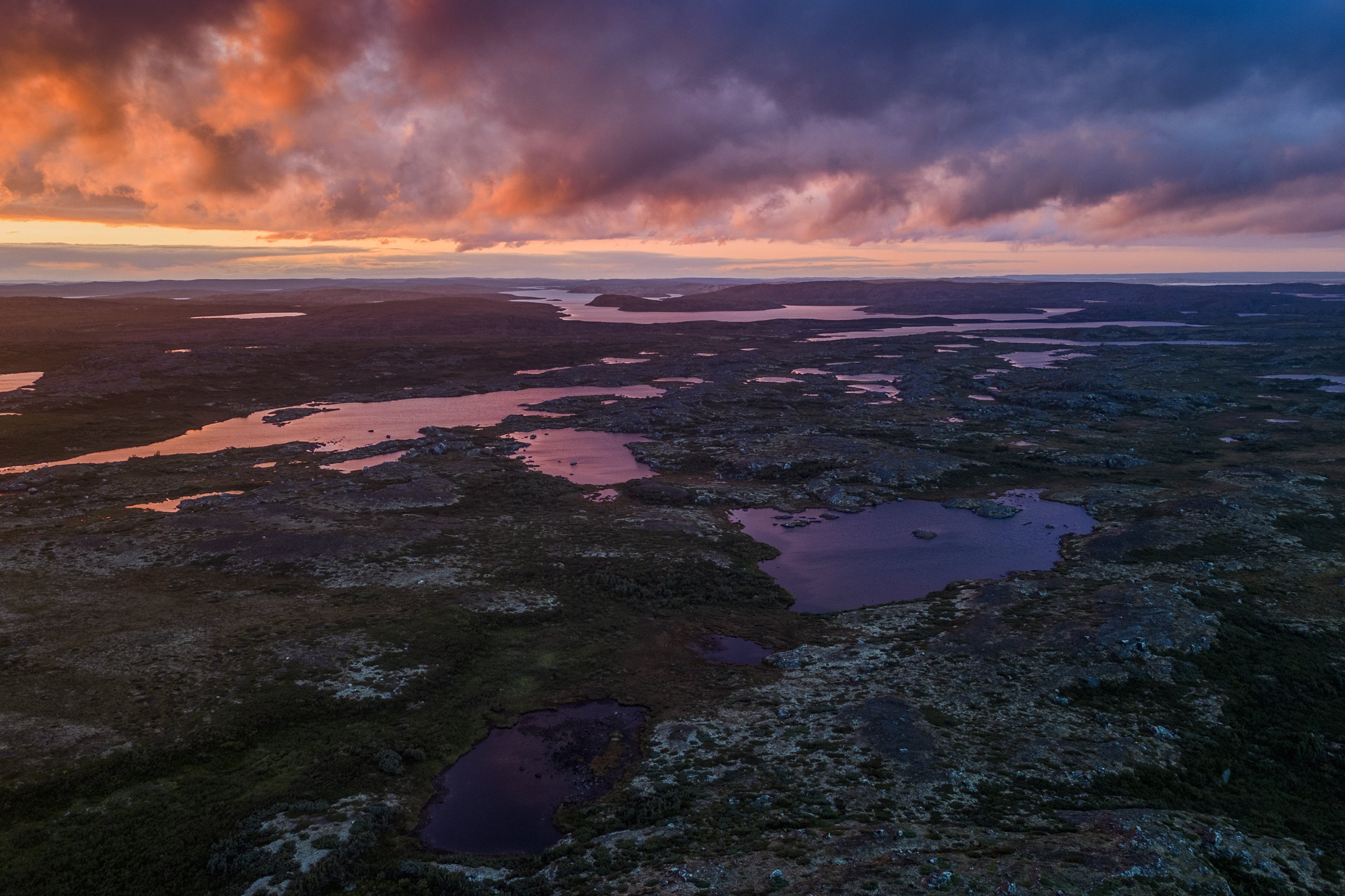 Paysage Nunavik - Été 1588