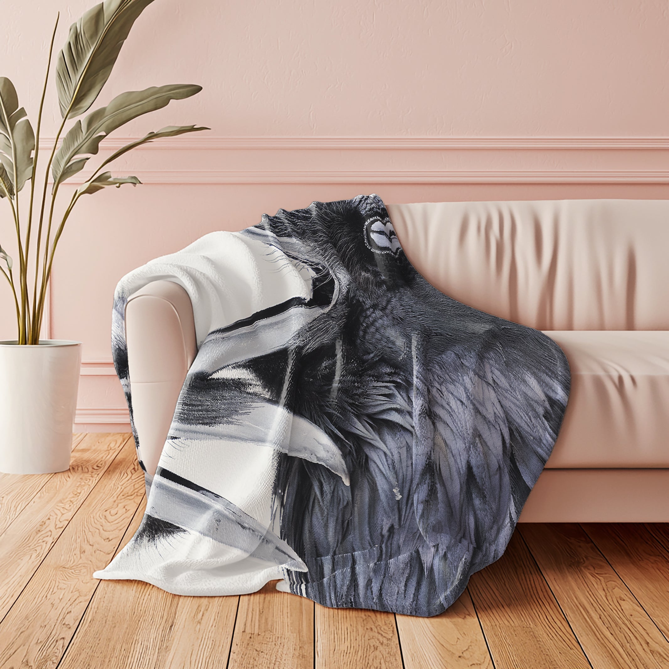 Couverture polaire - Corbeaux