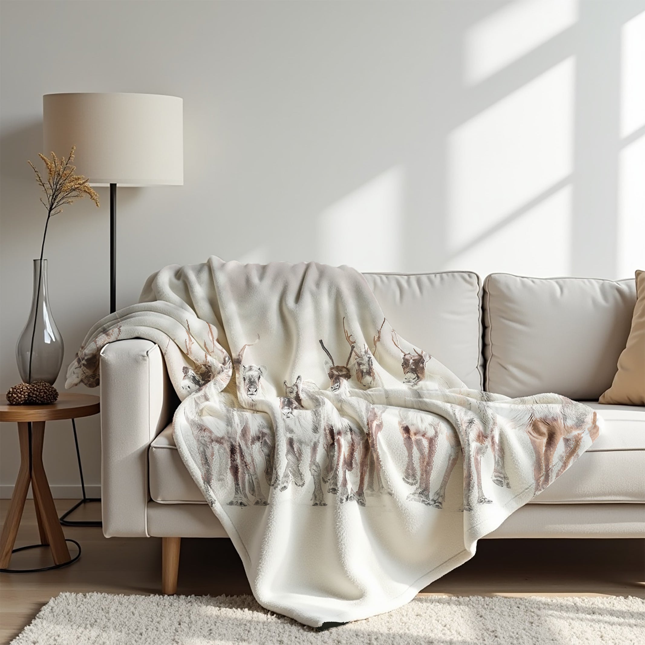 Couverture polaire - Caribou