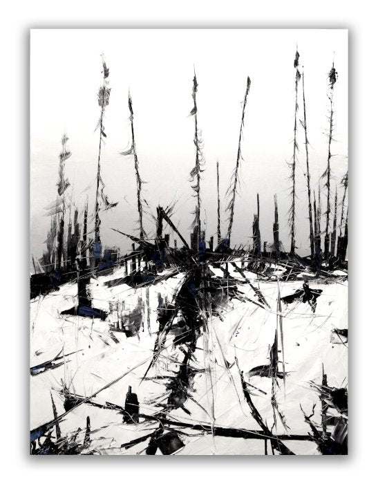 Le brûlis dans la brume