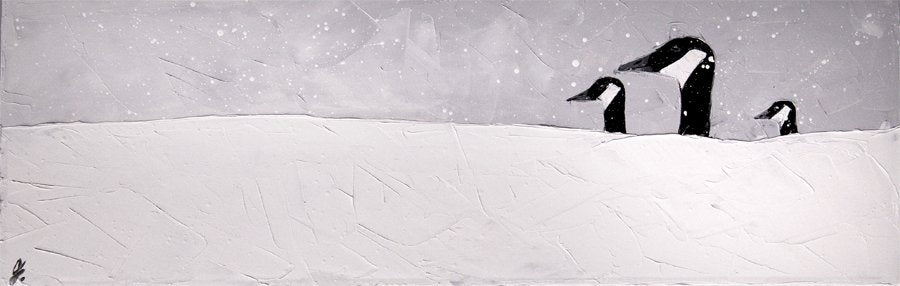 Marcher dans la neige