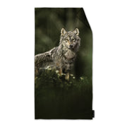 Serviette en microfibre - Loups