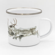 Tasse émail - Caribou
