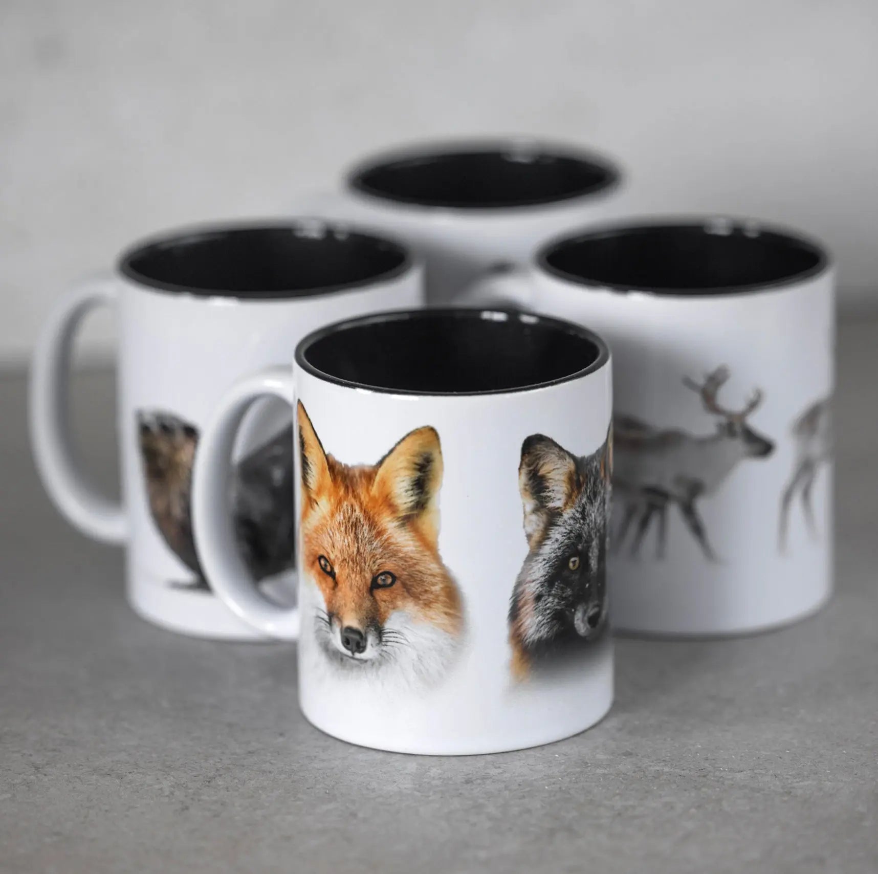 Tasses en céramique Jean-Simon Bégin - Photographe Animalier et Artiste Peintre