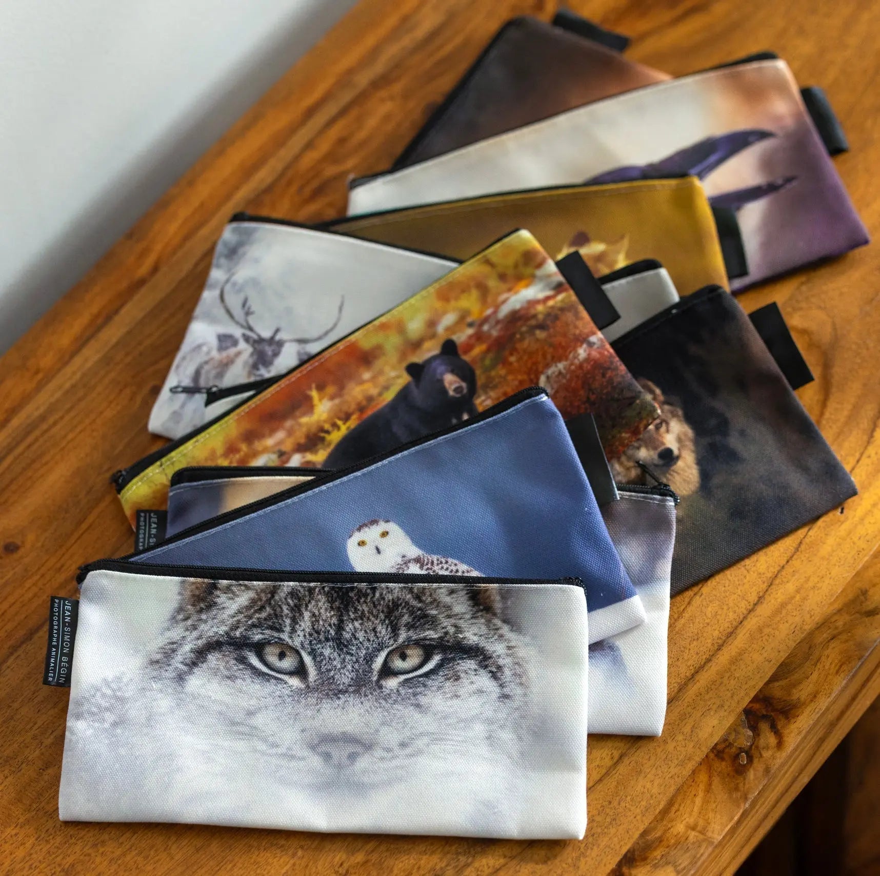 Étuis à crayon Jean-Simon Bégin - Photographe Animalier et Artiste Peintre