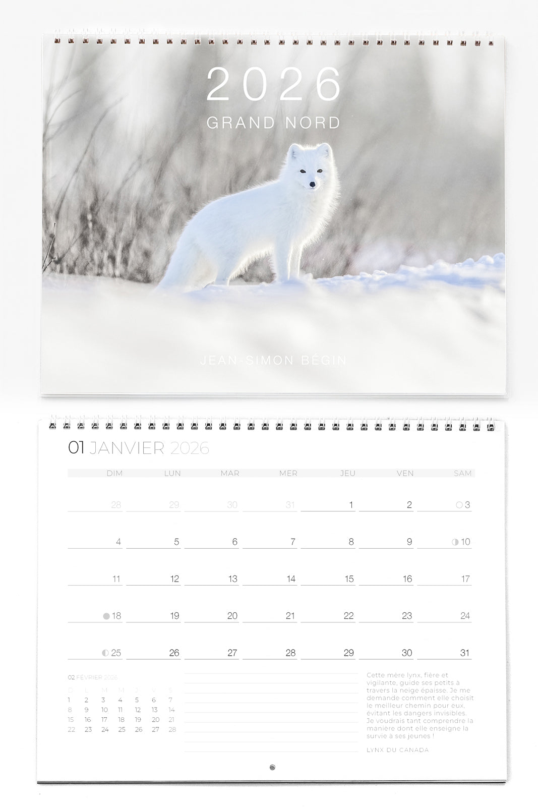 Calendrier régulier - Grand Nord