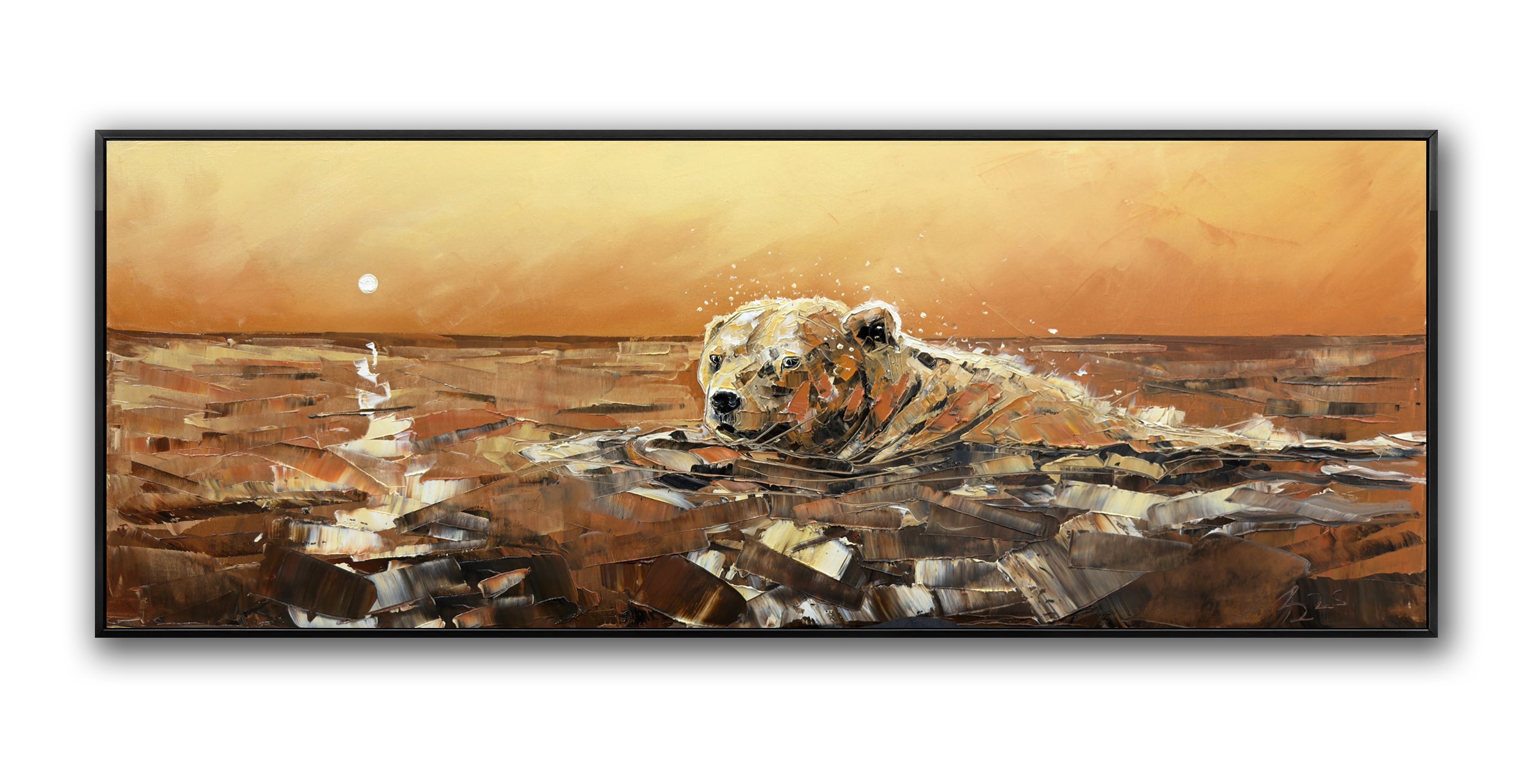 L’eau garde la mémoire du jour