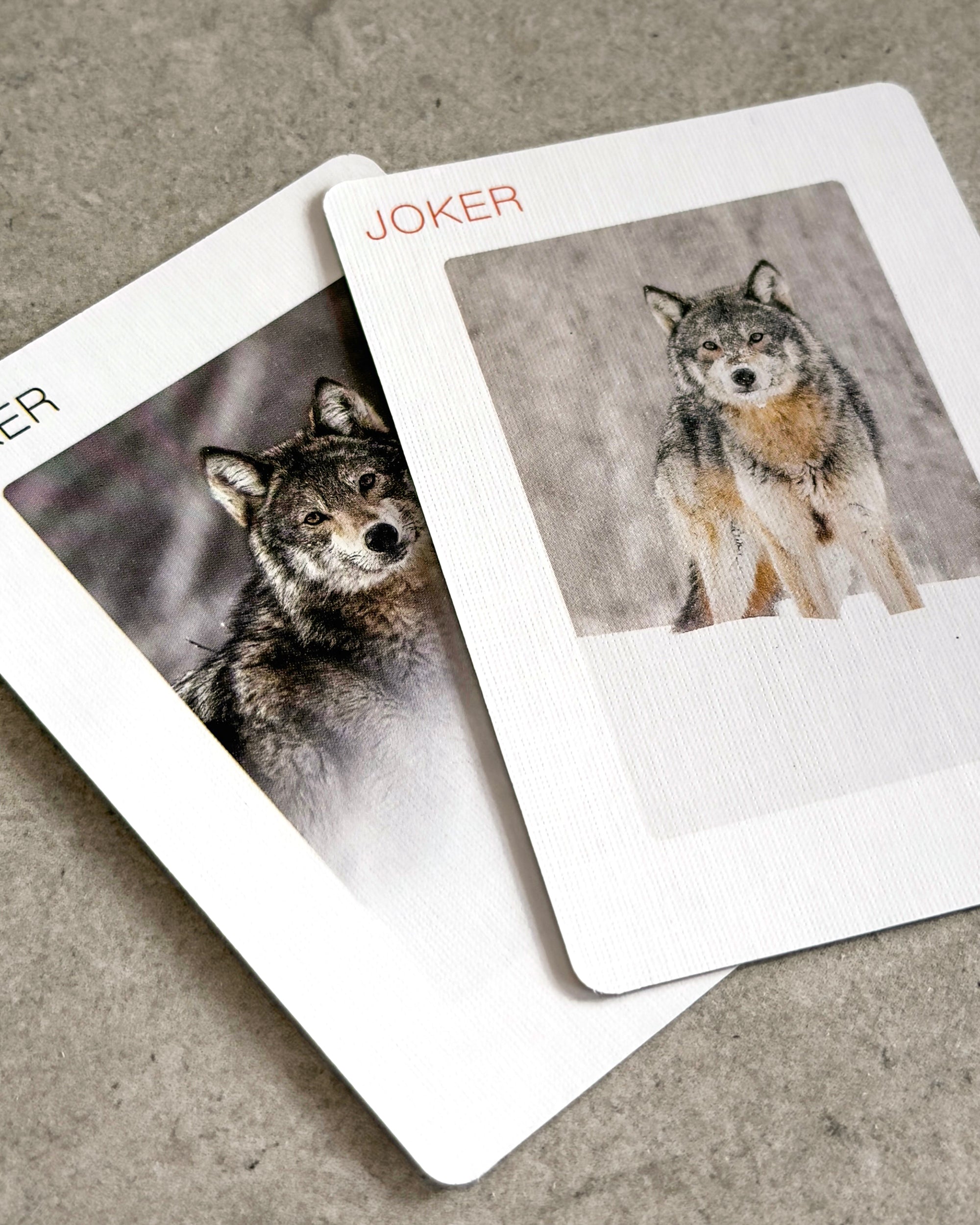 Cartes à jouer - Hiver