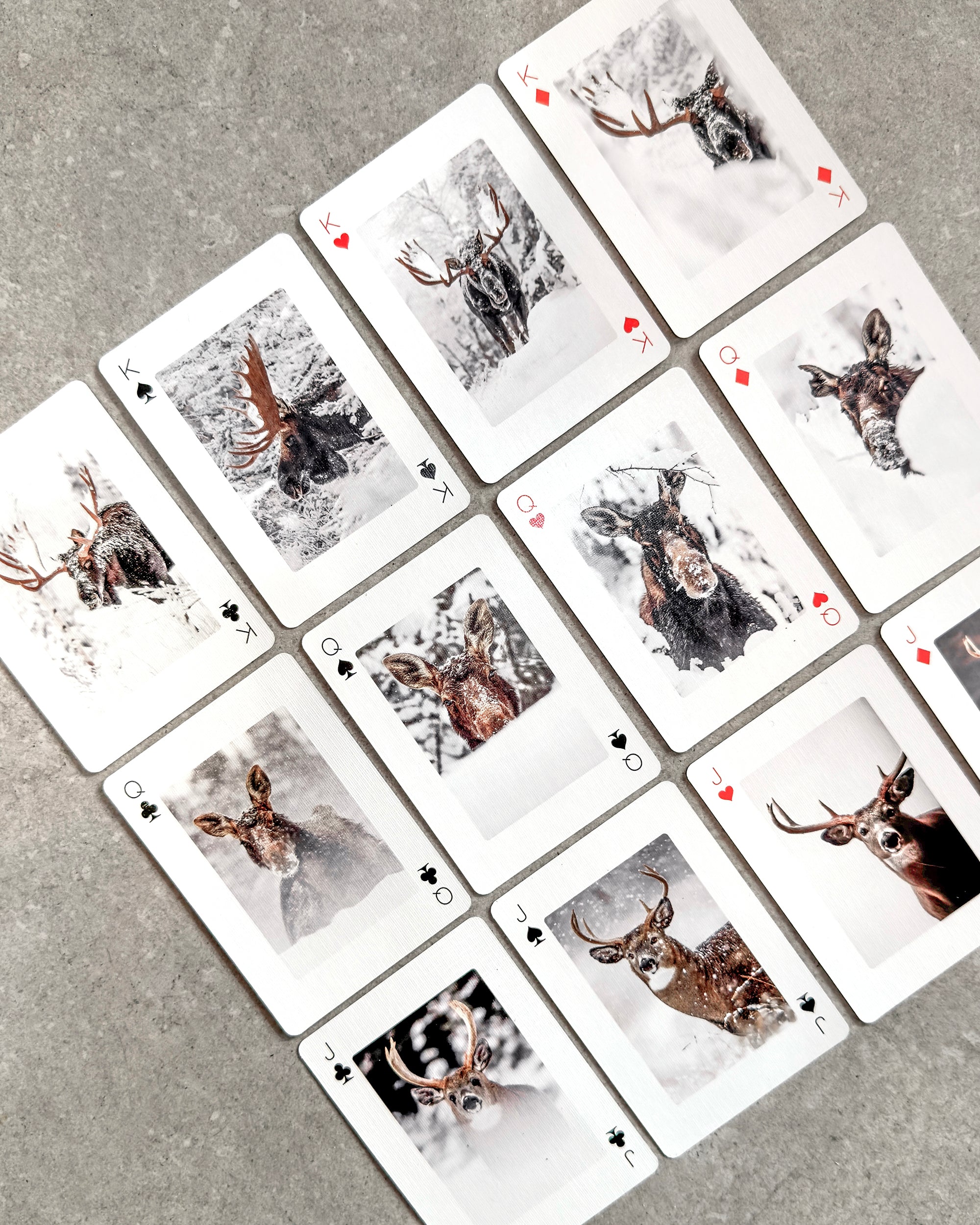 Cartes à jouer - Hiver