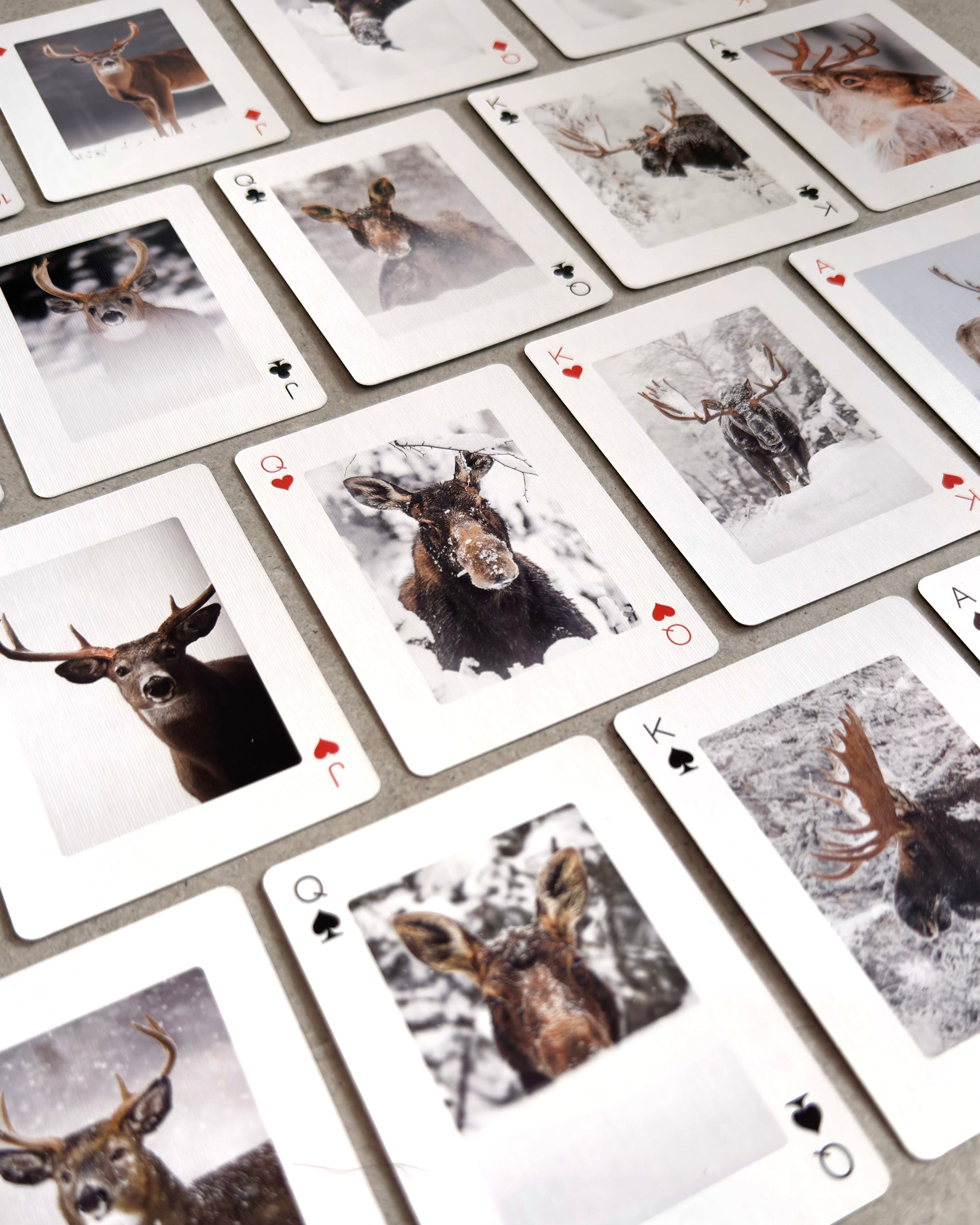 Cartes à jouer - Hiver