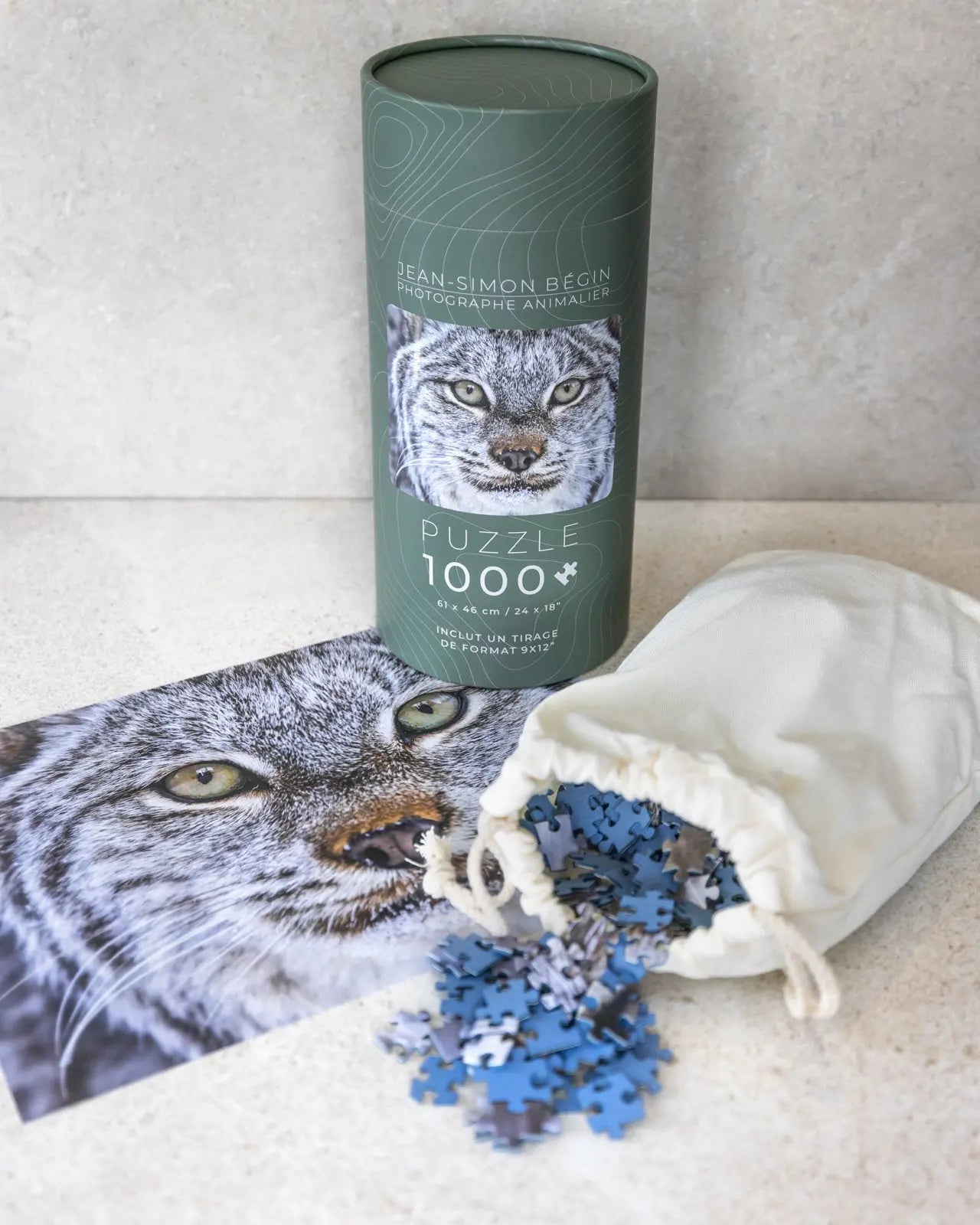 Casse-tête - Lynx I Jean-Simon Bégin - Photographe Animalier et Artiste Peintre