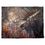 Fleece Blanket - Moose