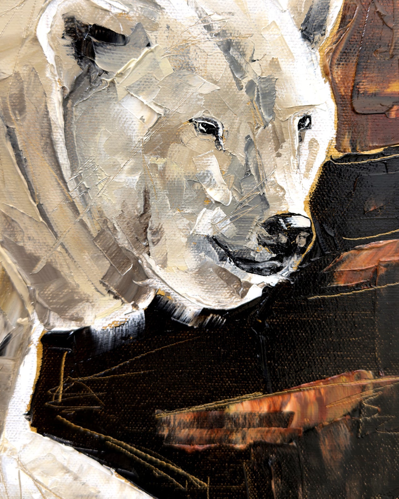 Là où la mer peint la pierre