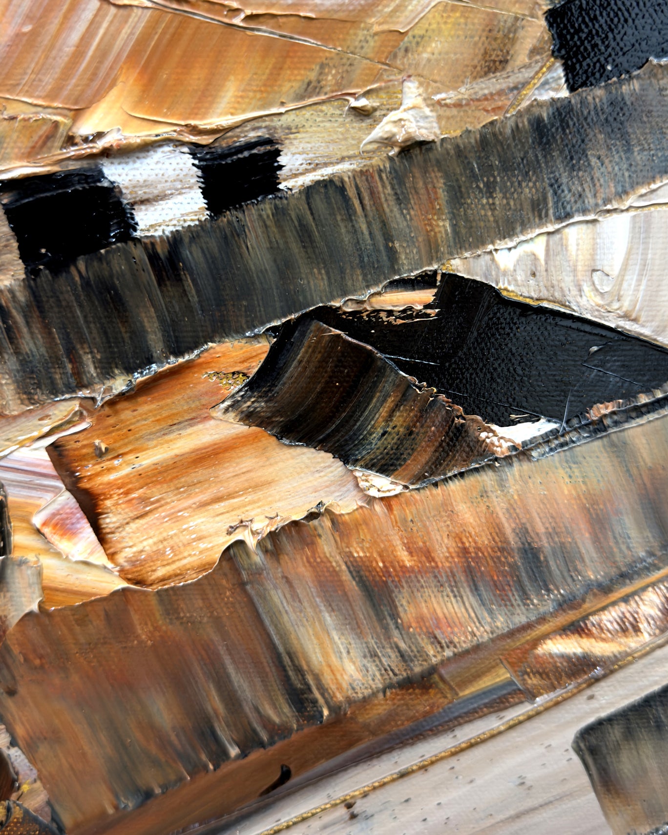 Là où la mer peint la pierre