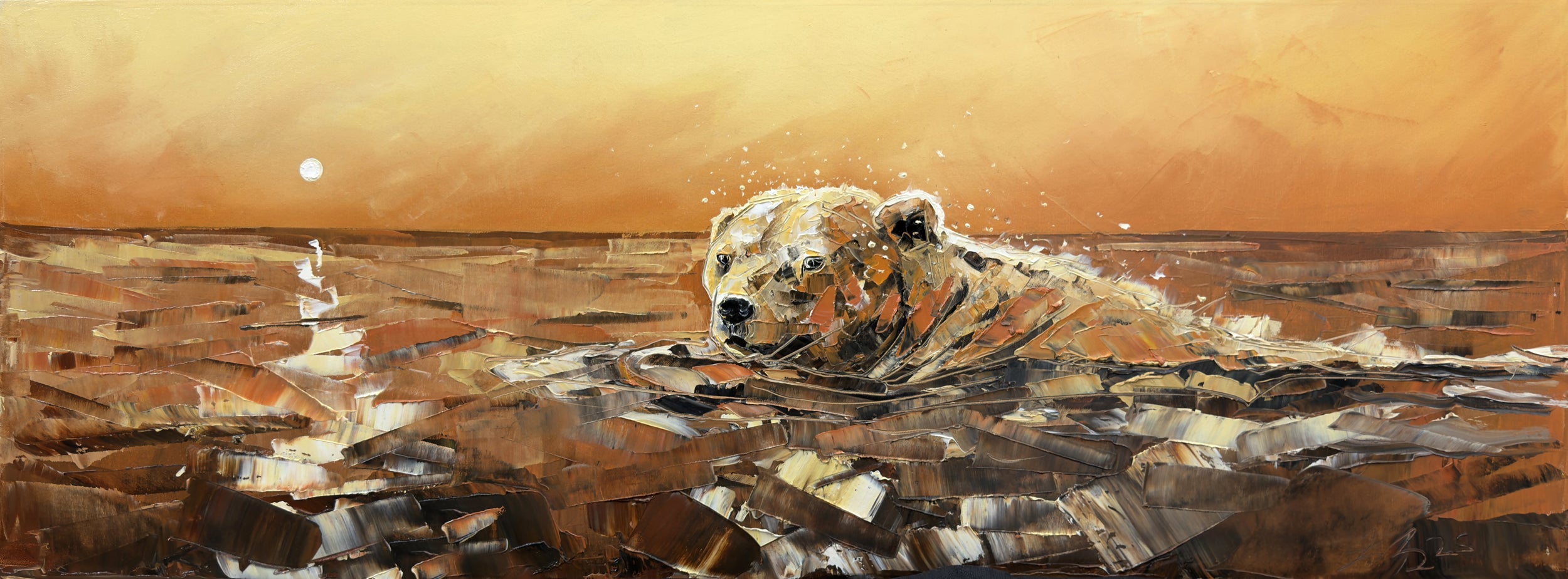 L’eau garde la mémoire du jour