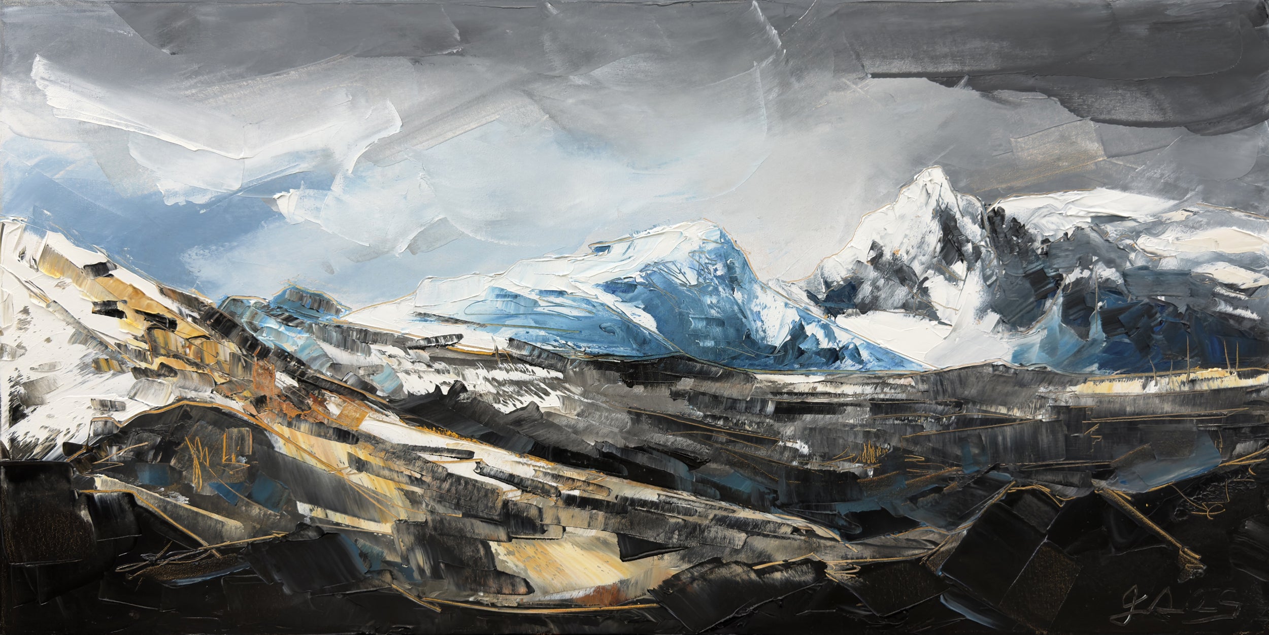 Première neige sur le mont d’Iberville