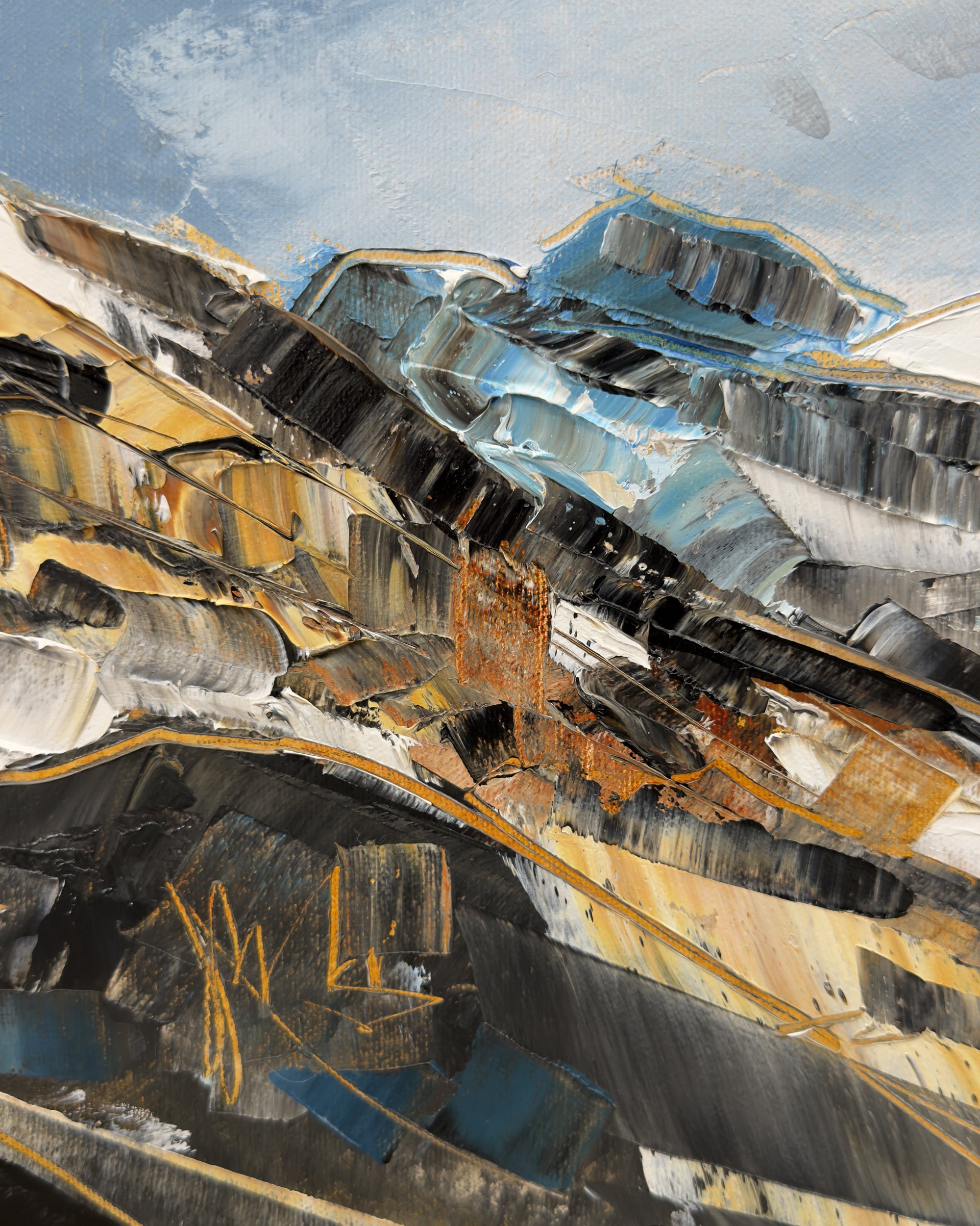 Première neige sur le mont d’Iberville