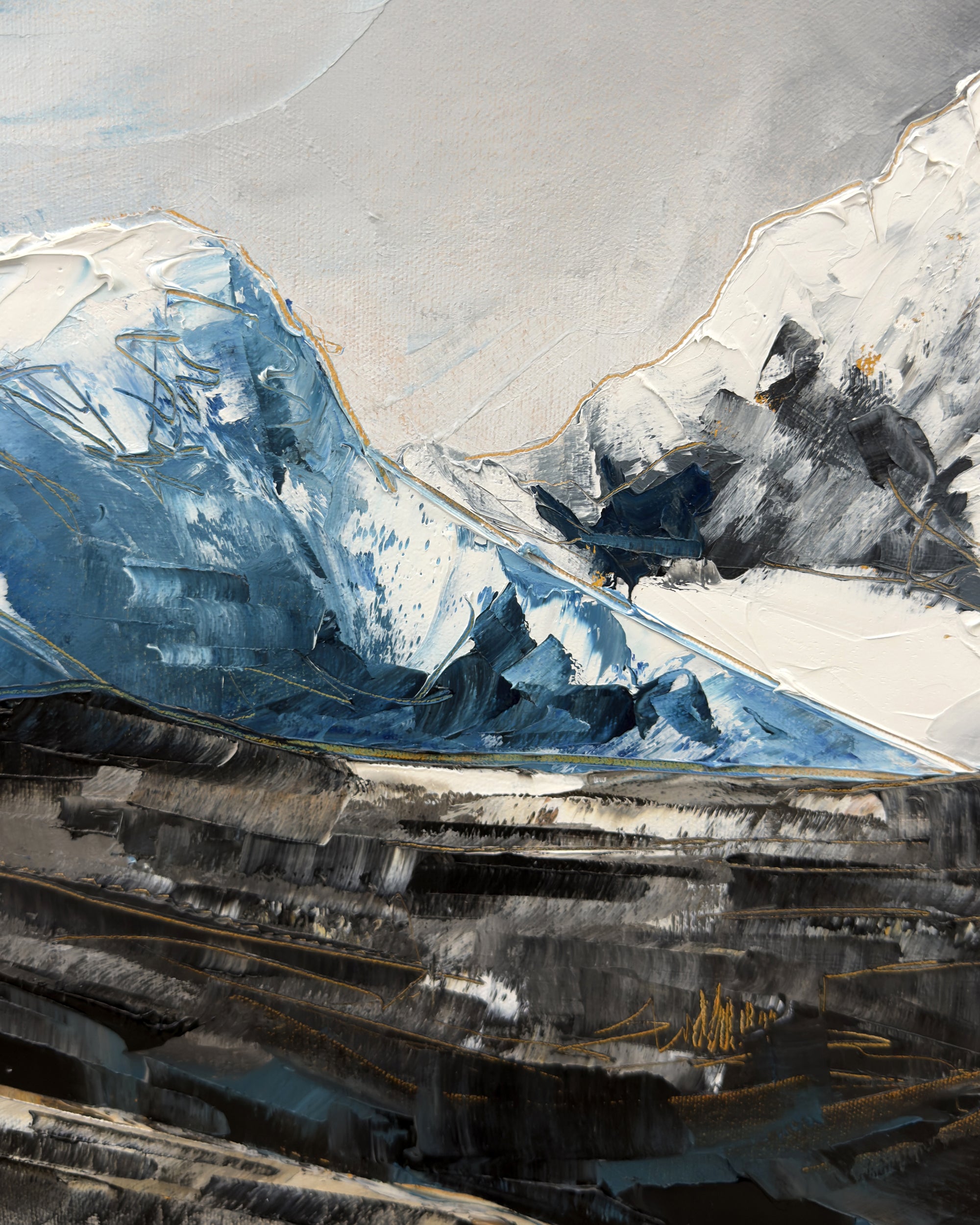 Première neige sur le mont d’Iberville