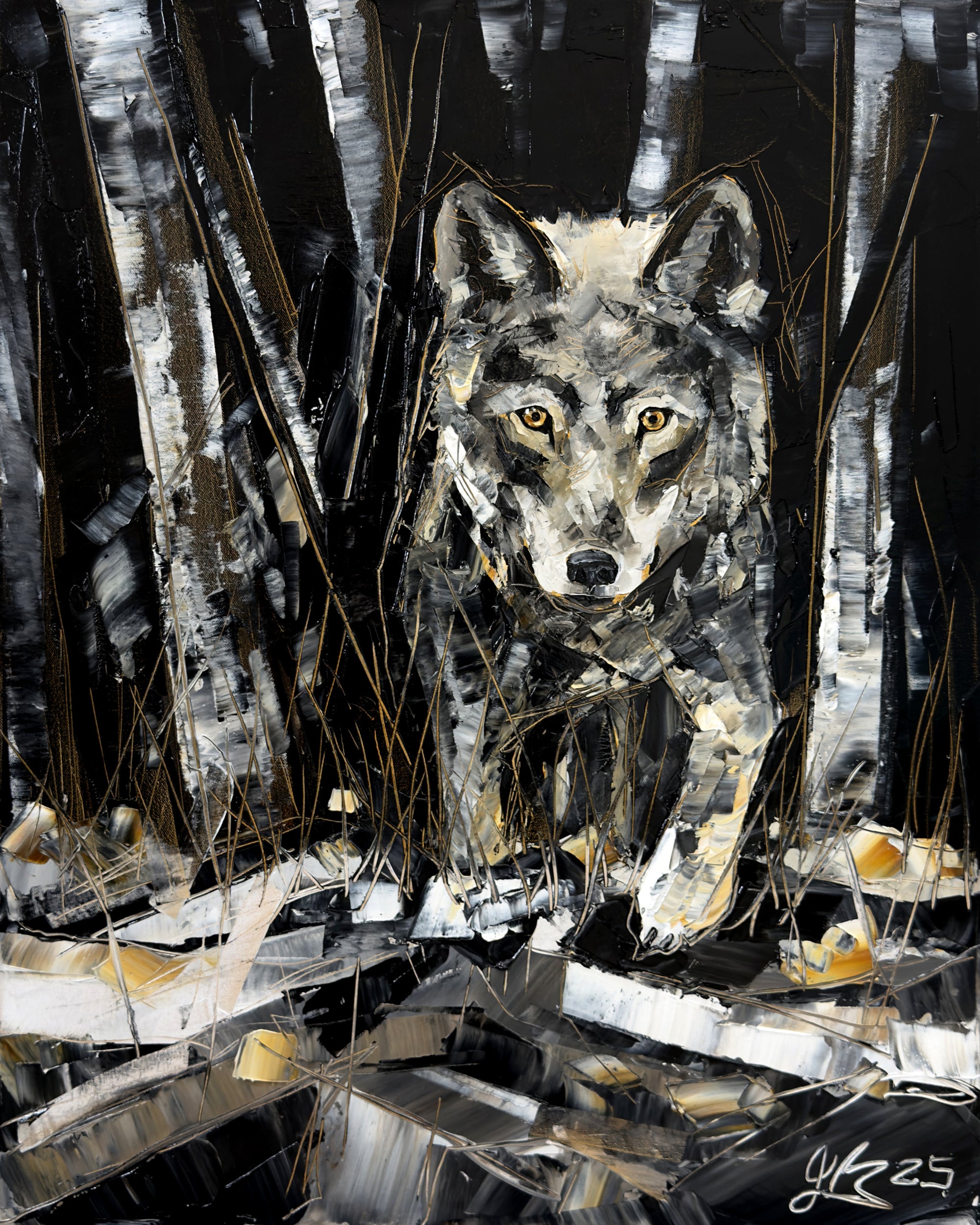 Quand la nuit prend forme