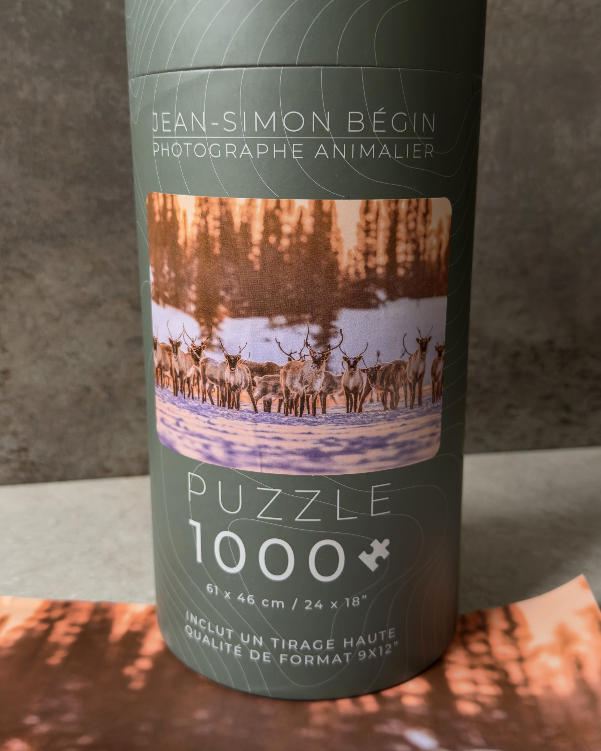 Casse-tête - Caribou hiver