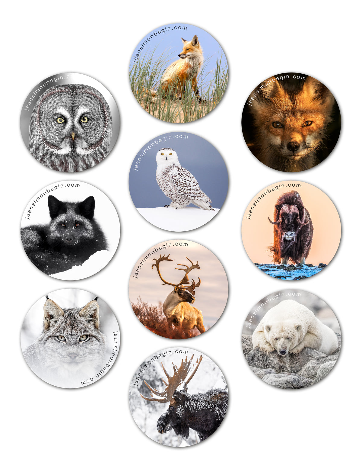 Autocollant - Paquet de 10 - #2