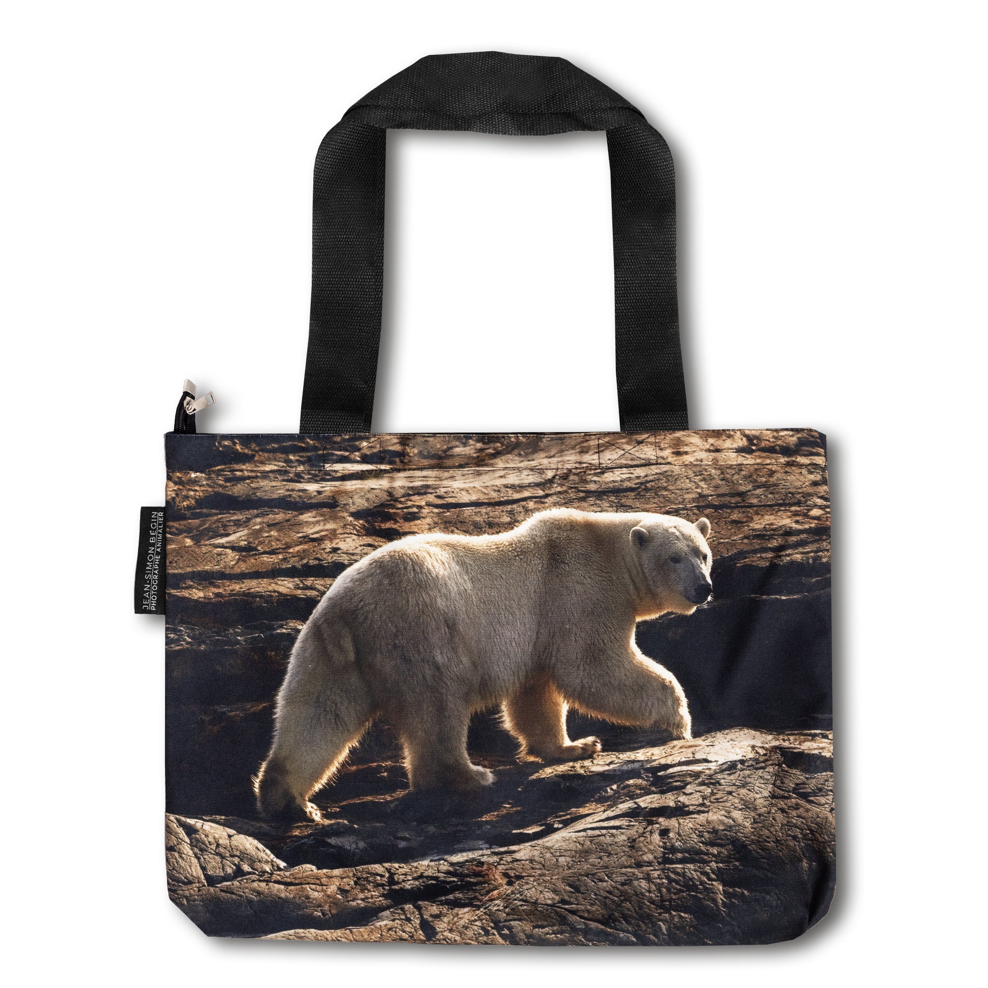 Sac transport doublé - Ours blanc Ma boutique