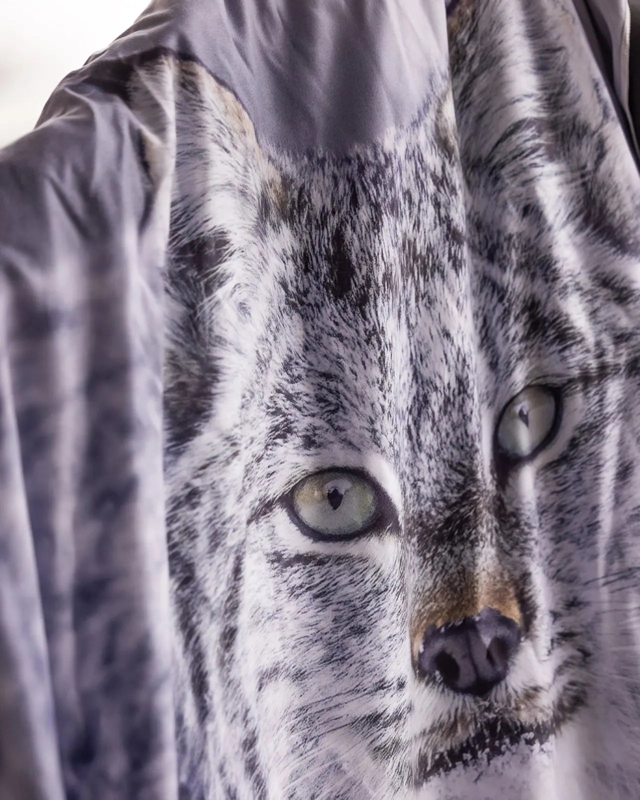 Serviette en microfibre - Lynx Jean-Simon Bégin - Photographe Animalier et Artiste Peintre
