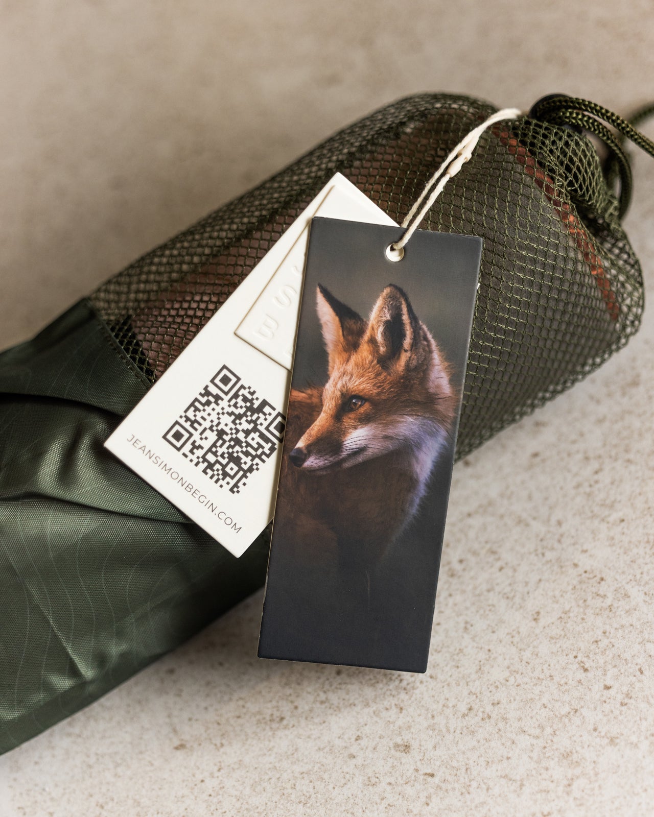 Serviette en microfibre - Renard des forêts Jean-Simon Bégin - Photographe Animalier et Artiste Peintre