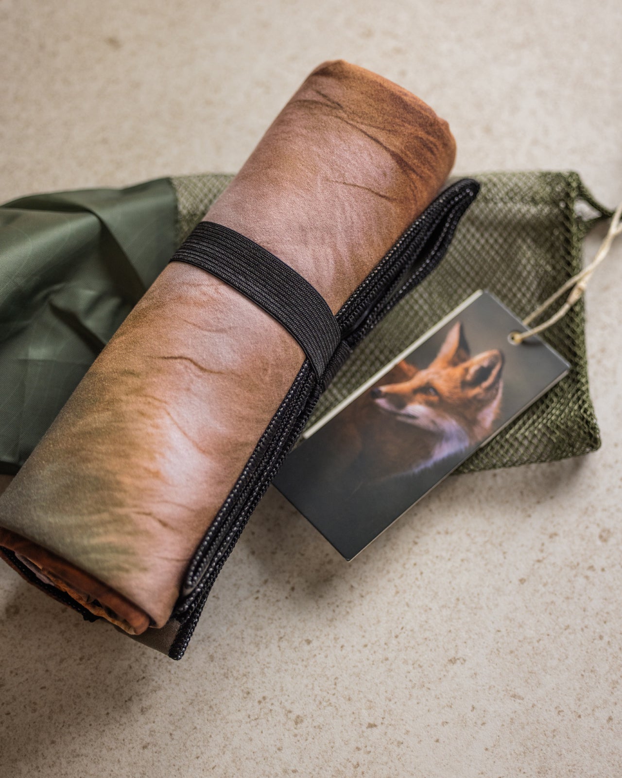 Serviette en microfibre - Renard des forêts Jean-Simon Bégin - Photographe Animalier et Artiste Peintre
