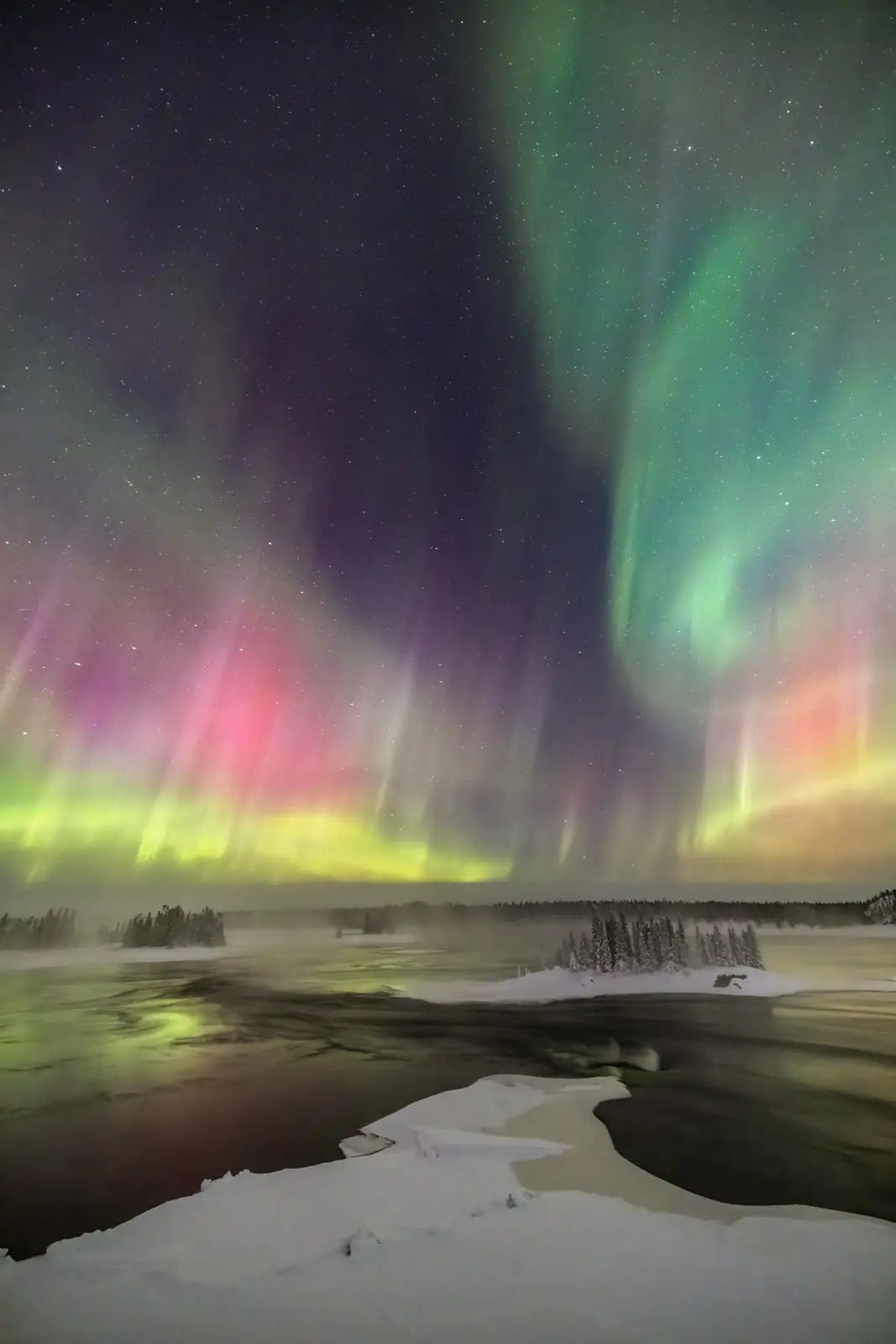 Aurore boréale 068 - Jean-Simon Bégin - Photographe Animalier et Artiste Peintre