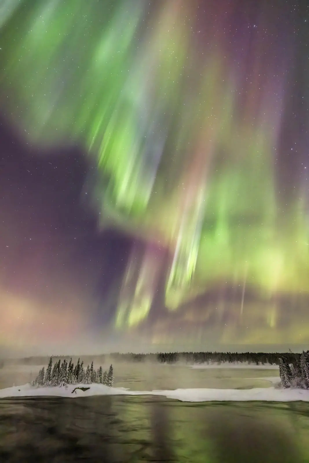 Aurore boréale 069 - Jean-Simon Bégin - Photographe Animalier et Artiste Peintre