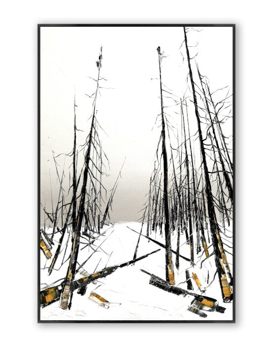 Brûlis et brume