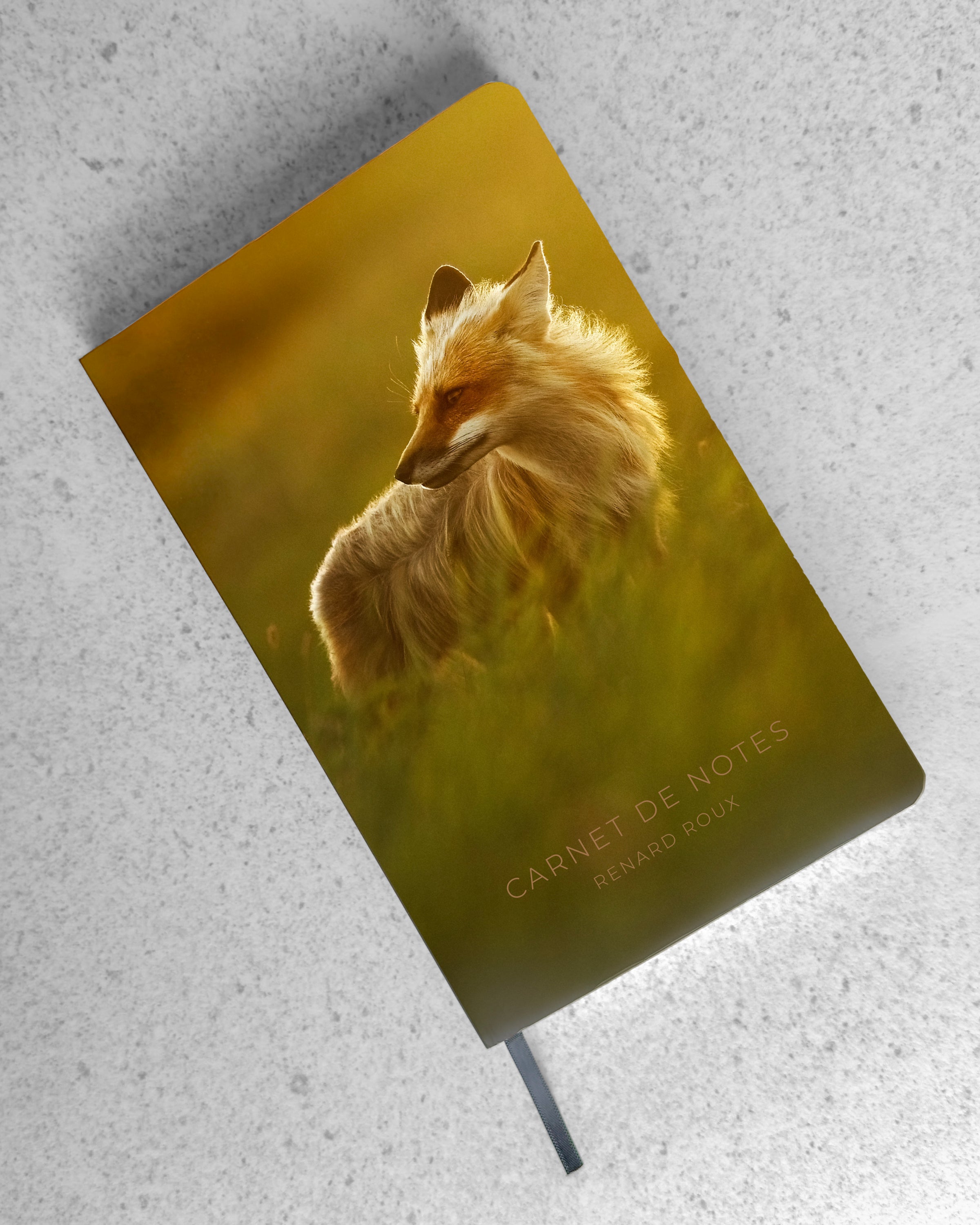 Cahier de notes - Renard roux été