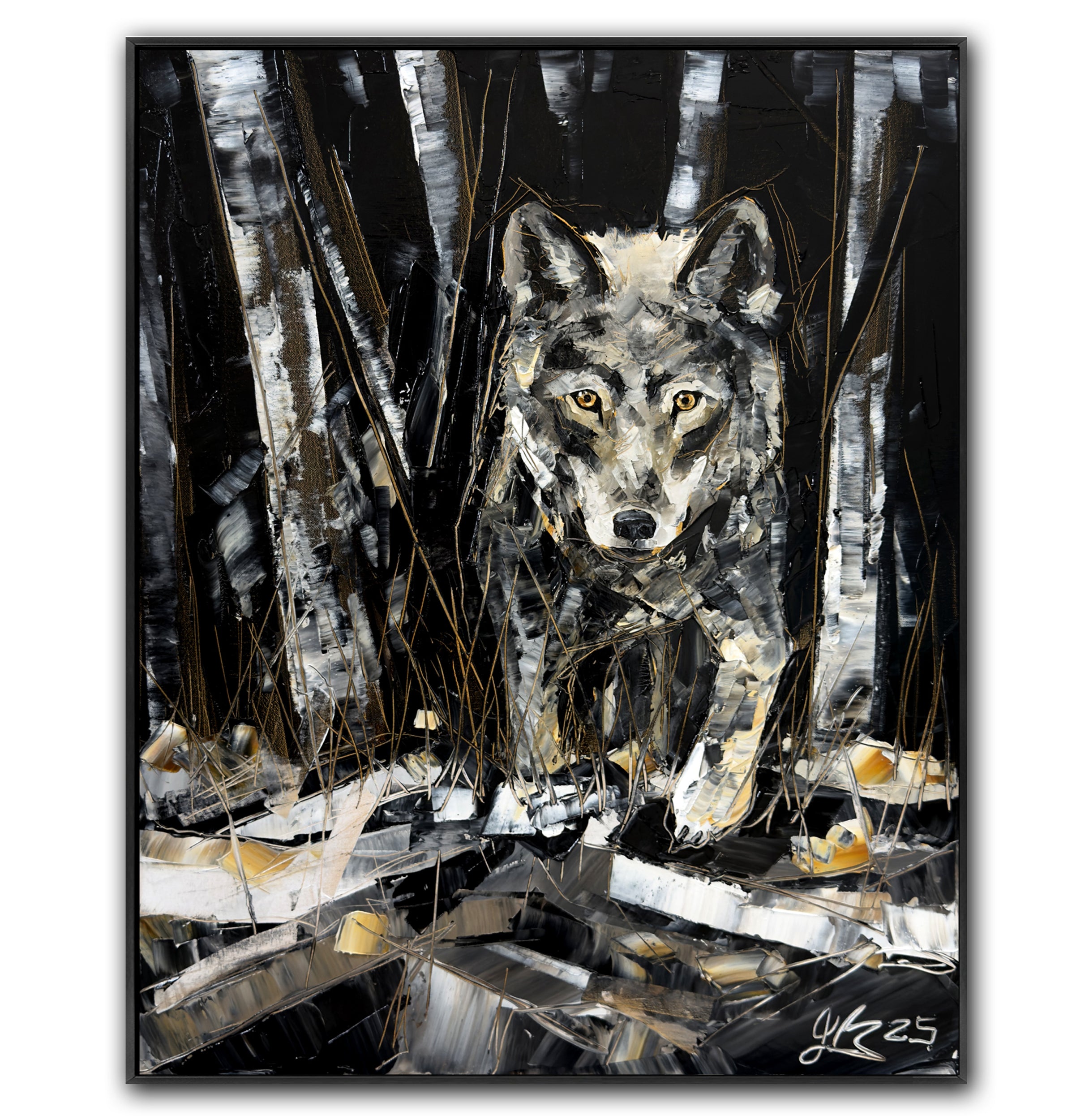 Quand la nuit prend forme