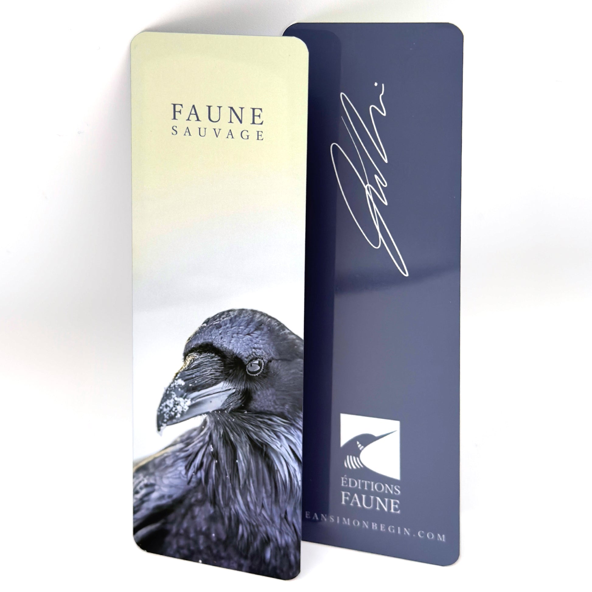 Signet en métal - Corbeaux