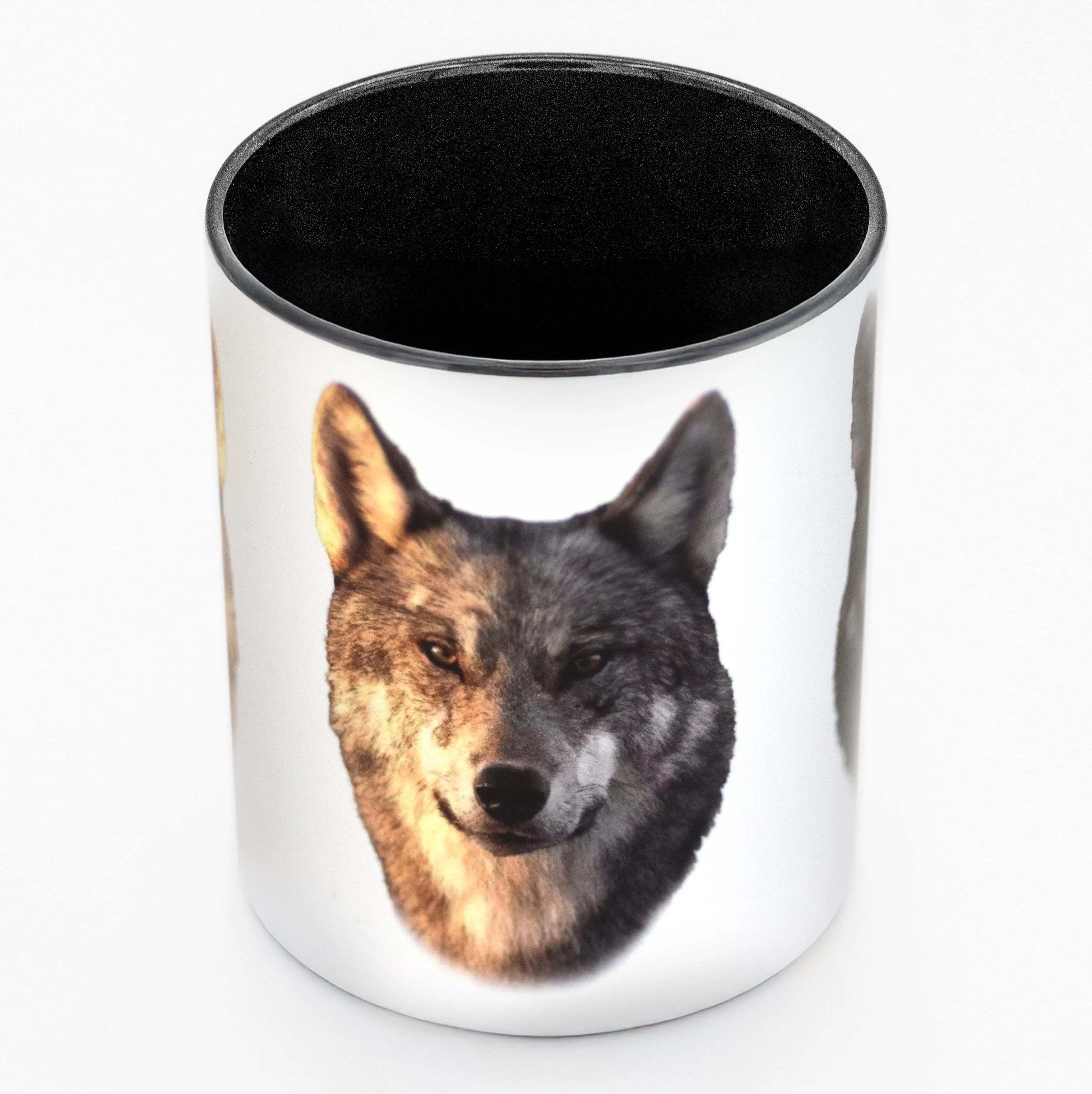 Tasse céramique - Loup - Jean-Simon Bégin - Photographe Animalier et Artiste Peintre