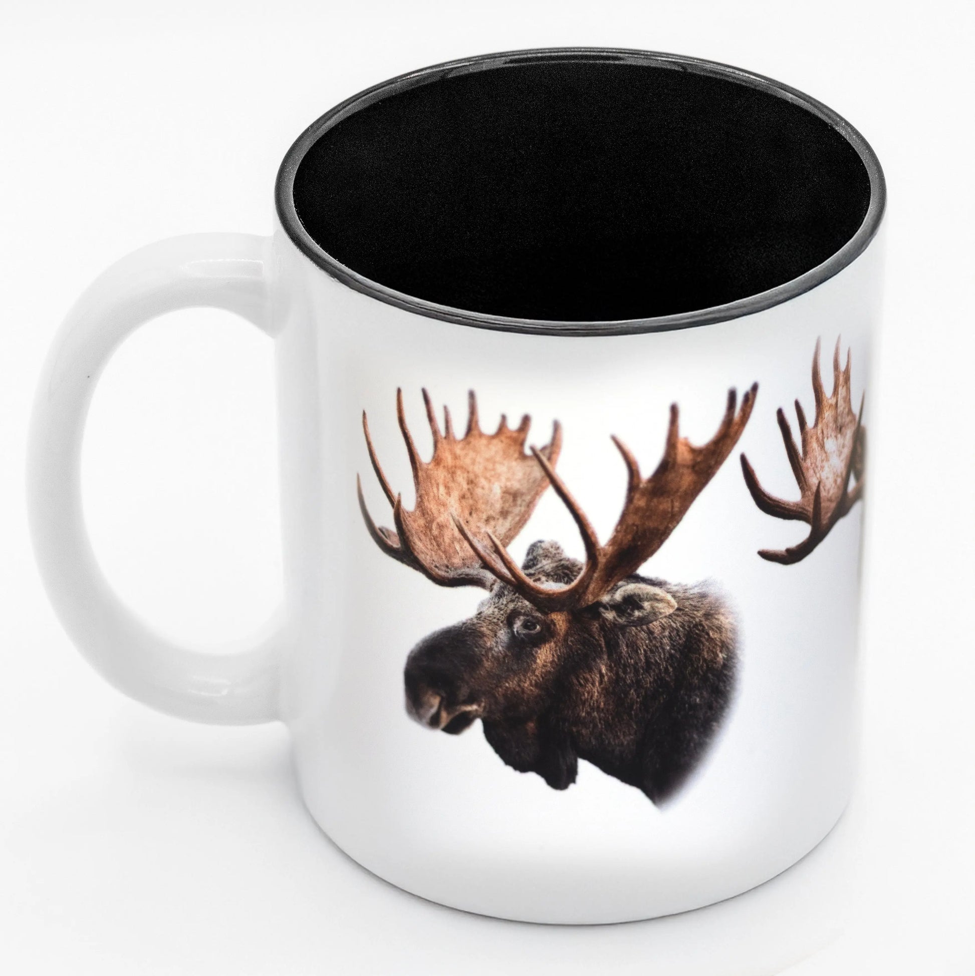 Tasse céramique - Orignal - Jean-Simon Bégin - Photographe Animalier et Artiste Peintre