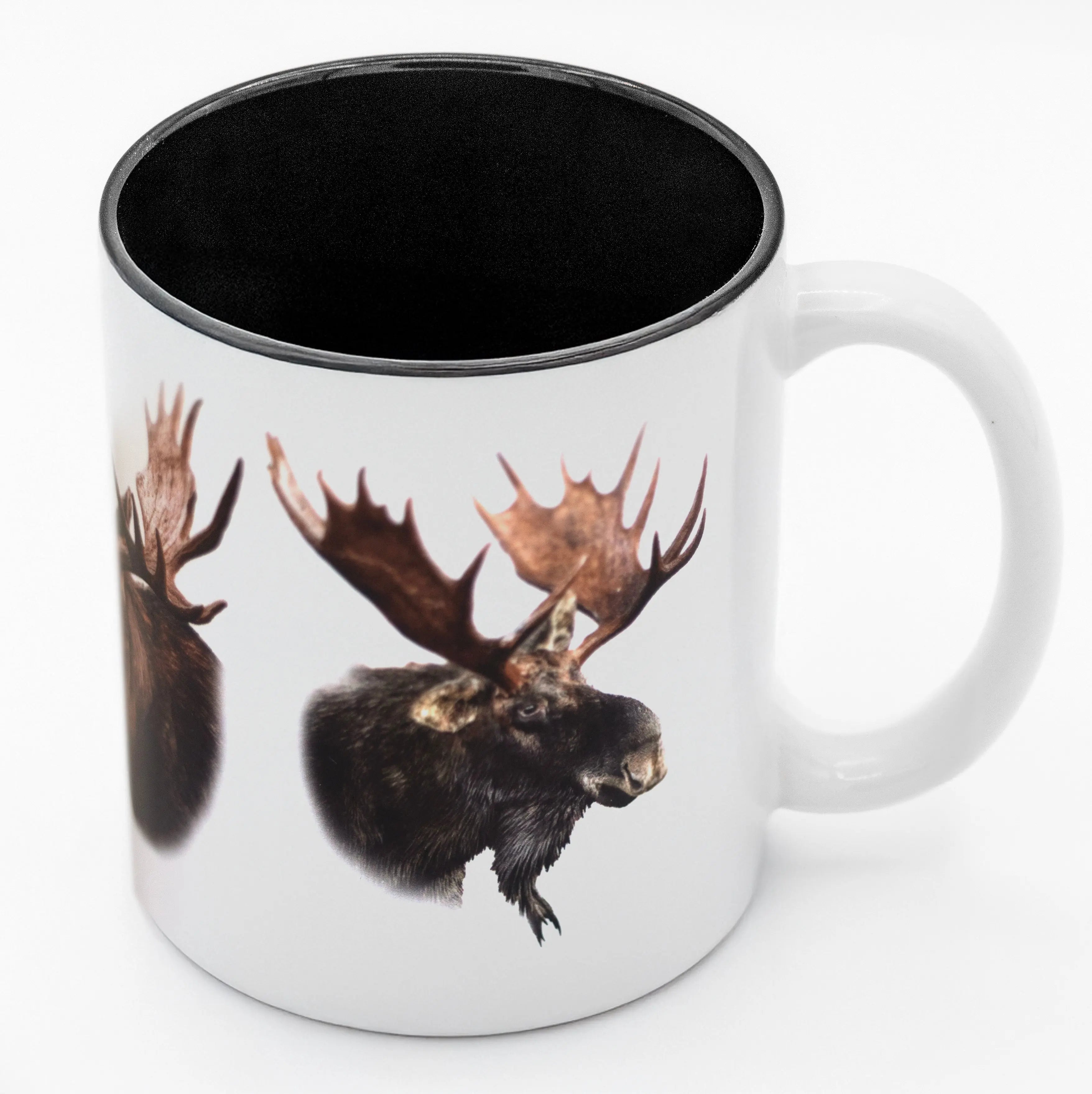 Tasse céramique - Orignal - Jean-Simon Bégin - Photographe Animalier et Artiste Peintre