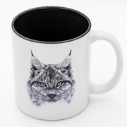 Tasse céramique - Lynx II - Jean-Simon Bégin - Photographe Animalier et Artiste Peintre