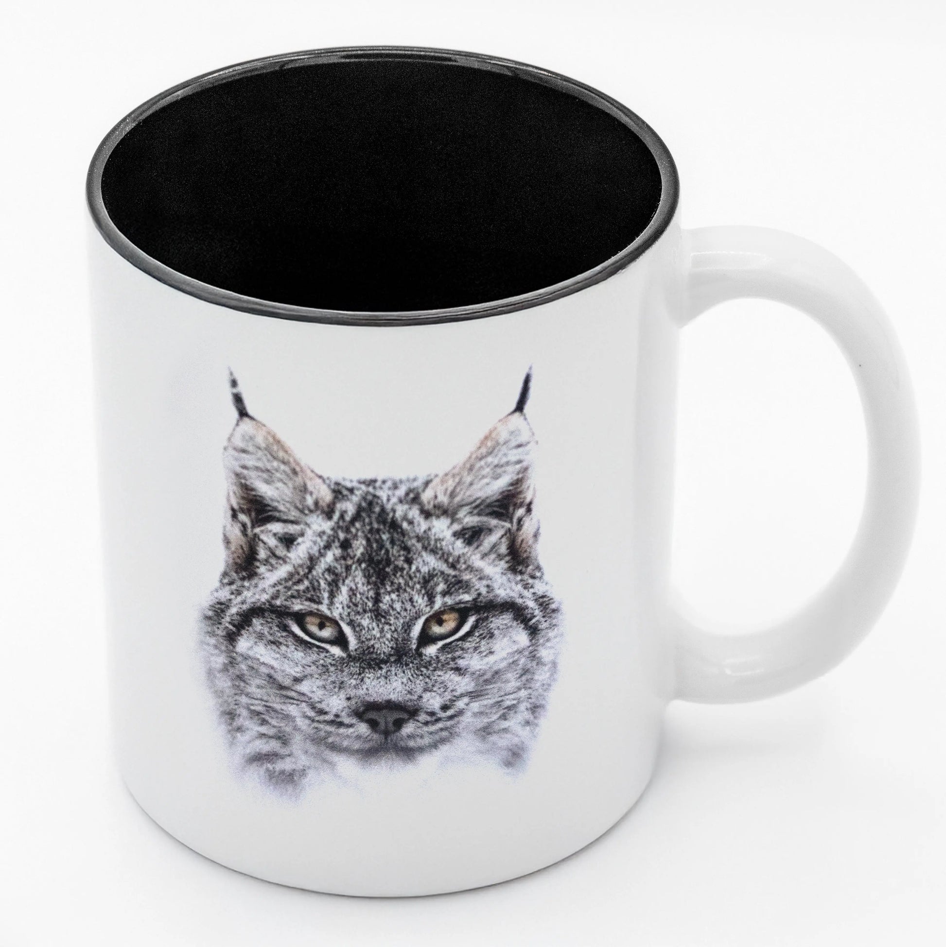 Tasse céramique - Lynx II - Jean-Simon Bégin - Photographe Animalier et Artiste Peintre