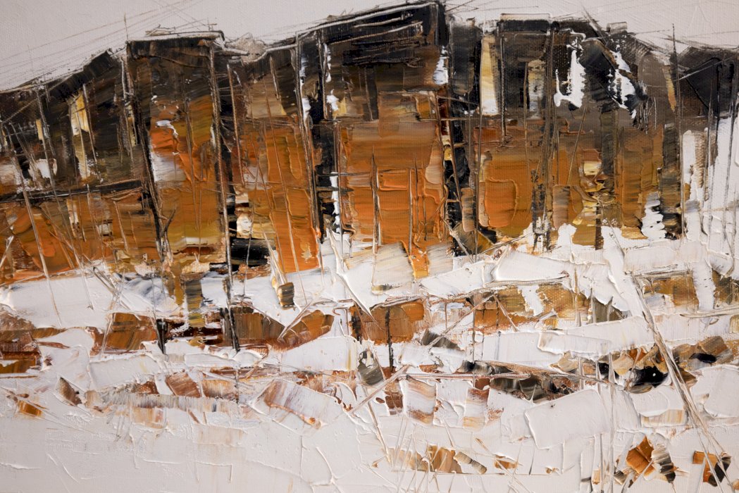 A wall in the tundra